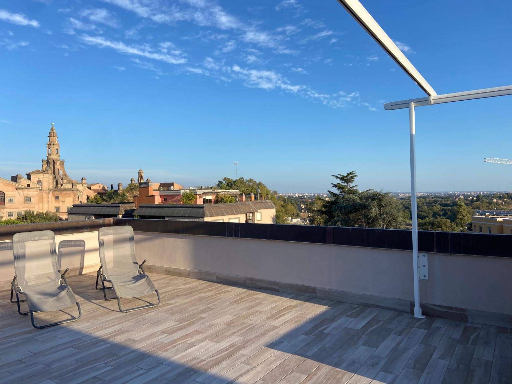 Attico Panoramico Luxury Roma 아파트 외부 사진